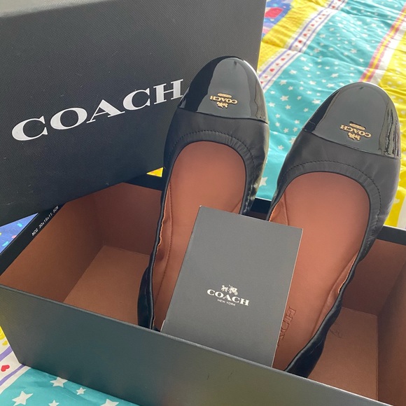 Coach Shoes - Authentic Coach dress flats. Brand new size 10
